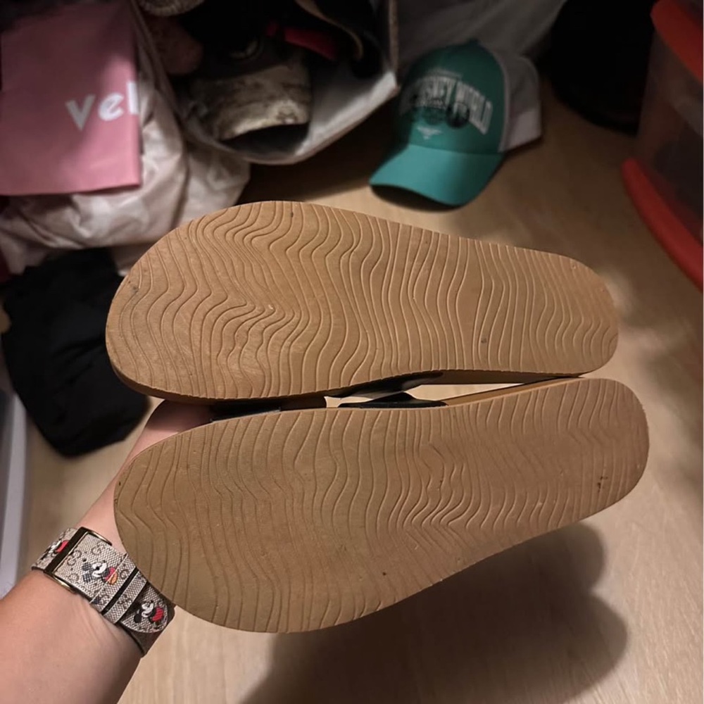 Reef black sandals - Picture 3 of 4